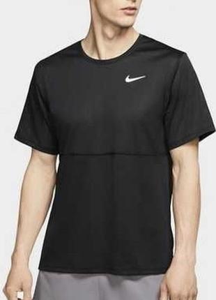Футболка nike m nk breathe run top ss