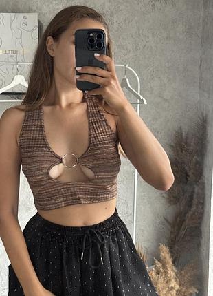 Красивий кроп топ