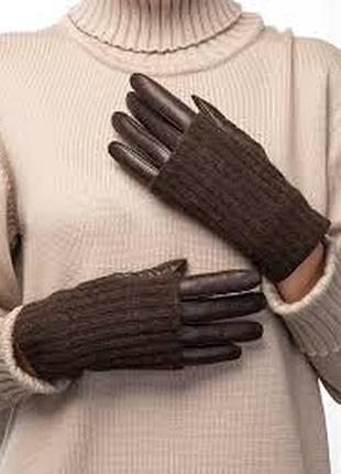 Рукавички перчатки нат. шкіра mexx. оригінал!