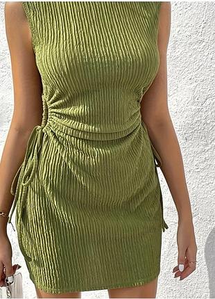 Сукня оливкова