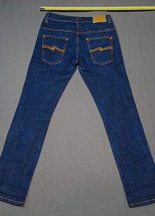 Талия 80 см vintage nudie jeans джинсы made in italy size w32 l30
