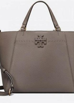 Tory burch mcgraw сумка шоппер кожа  /12688/
