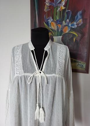 Нежная шифоновая блуза, размер с/ м