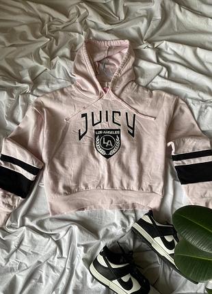 Розовый худи juicy couture m 2