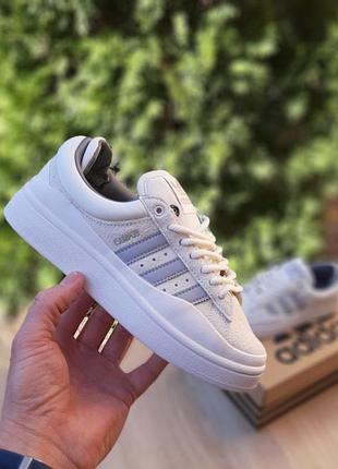 Adidas campus x bad bunny женские замшевые кроссовки весна - осень / кеды адидас
