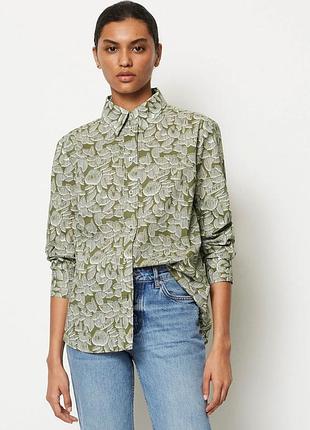Женская рубашка marc o’polo из хлопка