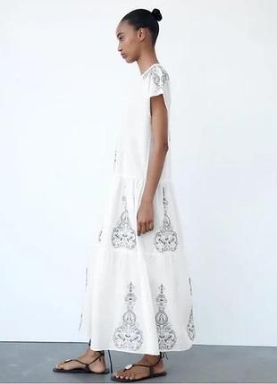 Сукня zara з тоненької бавовни
