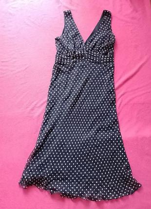 Платье женское в горошек