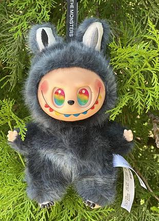 Сірий рідкісний лабубу секретний секретка серый редкий лабубу