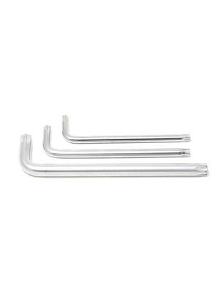 Ключ г-образный torx экстра длинный t60h с отверстием rockforce rf-76760xl