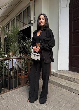 Стильный костюм из льна | ms. 127