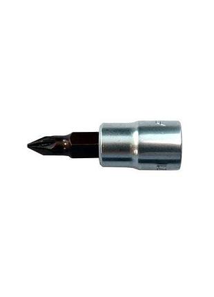 Головка бита крестообразная pz.2, 1/4" rockforce rf-322322 premium