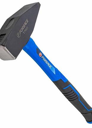 Молоток слюсарний з фібергласовою ручкою та гумовою протиковзною накладкою (20000 г) forsage f-t7620