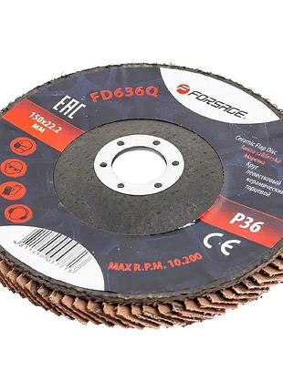 Круг пелюстковий торцевий, p 36, 150 х 22.2 мм forsage f-fd636q