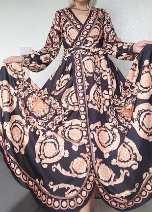Оригинальное платье бохо, макси 🌺