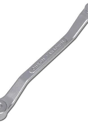 Ключ для тормозных трубок с изгибом 45° 8x9мм, блистере rockforce rf-608a0809