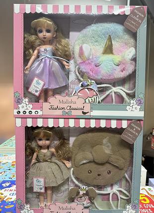 Набор кукла+сумочка