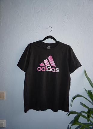 Хлопковая женская футболка adidas