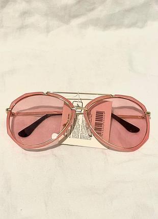 Окуляри жіночі сонцезахисні рожеві