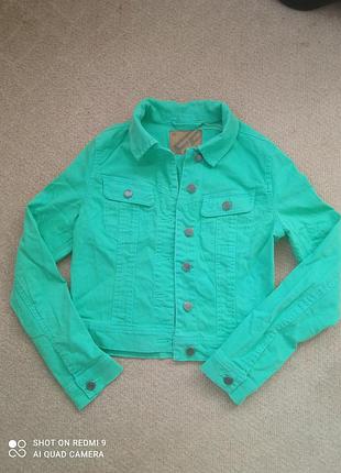 Курточка джинсовая на девочку
