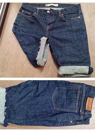 Джинсовые шорты gap индиго