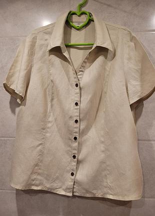 Блуза из льна
