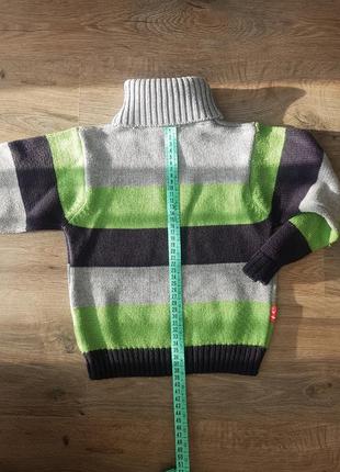Теплый свитер 4-5 лет4 фото