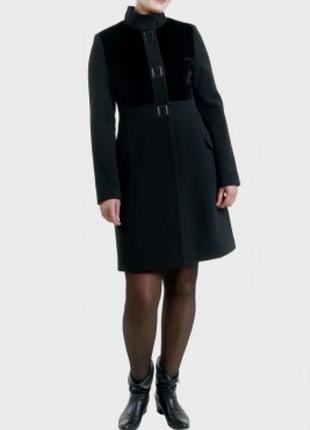 Пальто стиль шанель чорне супер елегантне