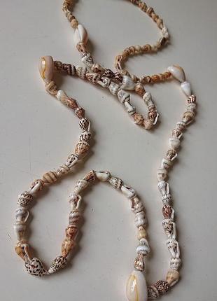 Бусы из ракушек