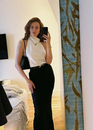 Льняна спідниця mango