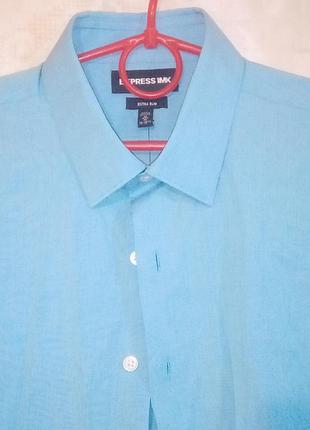 Мужская рубашка американского бренда  express, размер m, неношеная