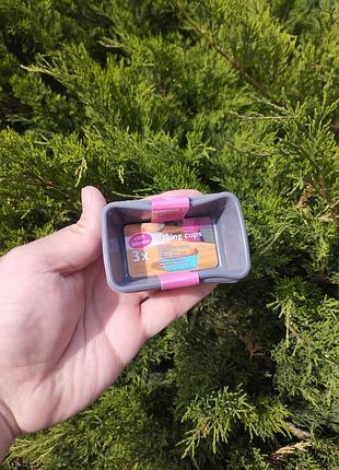 Набір силіконових форм для випікання кексів 5х7 см