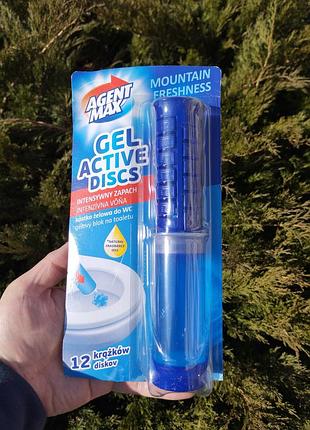 Шприц-гель для унітаза agent max mountain freshness 75 мл