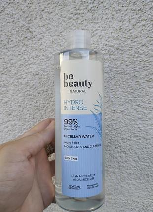 Міцелярна вода для сухої шкіри be beauty hydro intense 400 мл