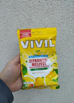 Льодяники vivil zitronen melisse 120 г