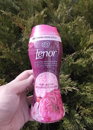 Кондиціонер-гранули для прання lenor ruby jasmine 210 г