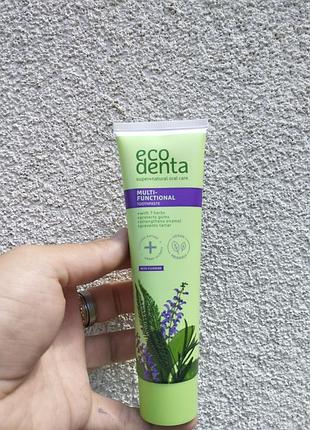 Зубна паста ecodenta green multifunctional 100 мл