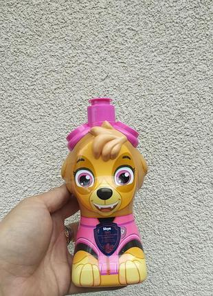 Дитячий шампунь-гель 2 в 1 air-val paw patrol skye body wash & shampoo & conditioner 400 мл