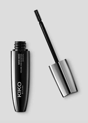 Туш для вій kiko milano extra sculpt mod,12 мл
