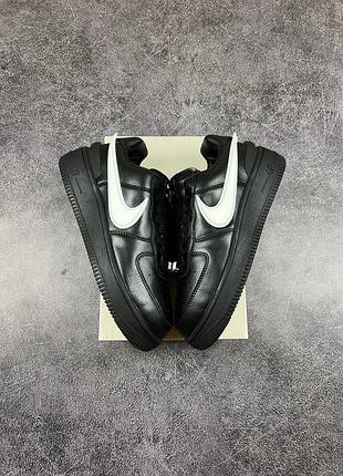 🛍nike air force 1 ambush low  black white 8