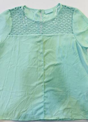 Блуза шифон з прошвою літня