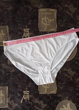 Новые трусики слипы белые р.16 48-50