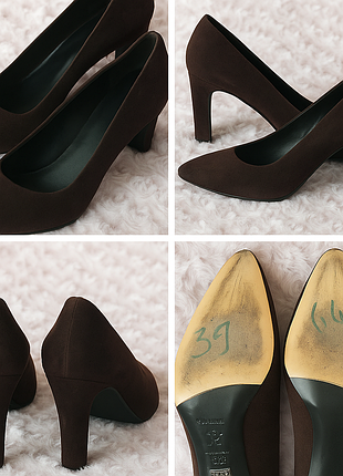 Итальянские замшевые туфли panara