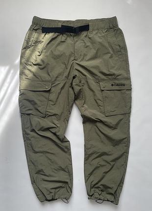 Трекінгові штани columbia nylon cargo pants khaki