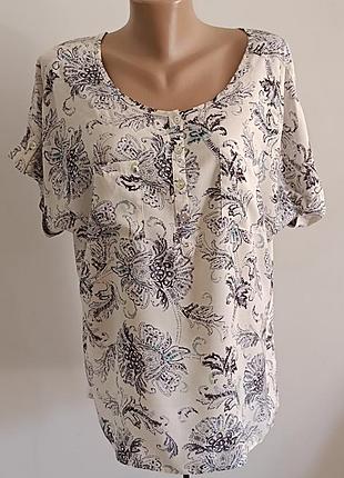 Штапельна блузка m&co