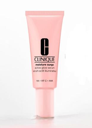Зволошуюча сиворотка clinique  moisture surge™ active glow serum with hyaluronic acid 5 мл