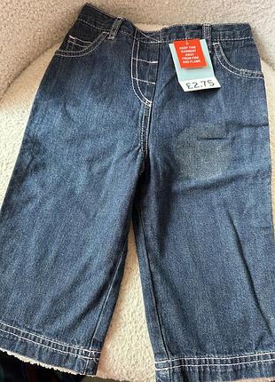 Джинси для дівчинки 9/12 місяців 4