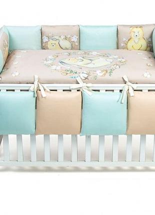 Постельный комплект veres "cotton touch latte" 220.26