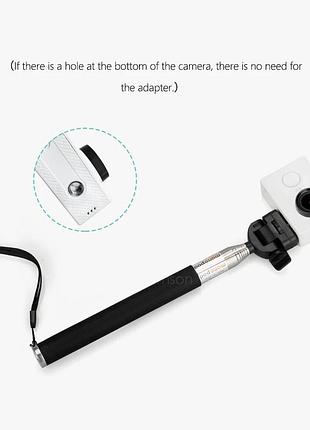 Алюминиевый удлиняемый монопод vamson зажим для телефона, для gopro 7, 6, 5