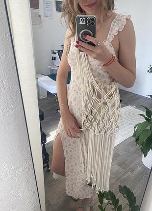 Авоська сумка  через плече hand made